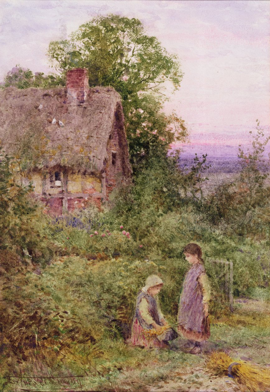 Yardım Eli (suluboya) by Henry John Sylvester Stannard