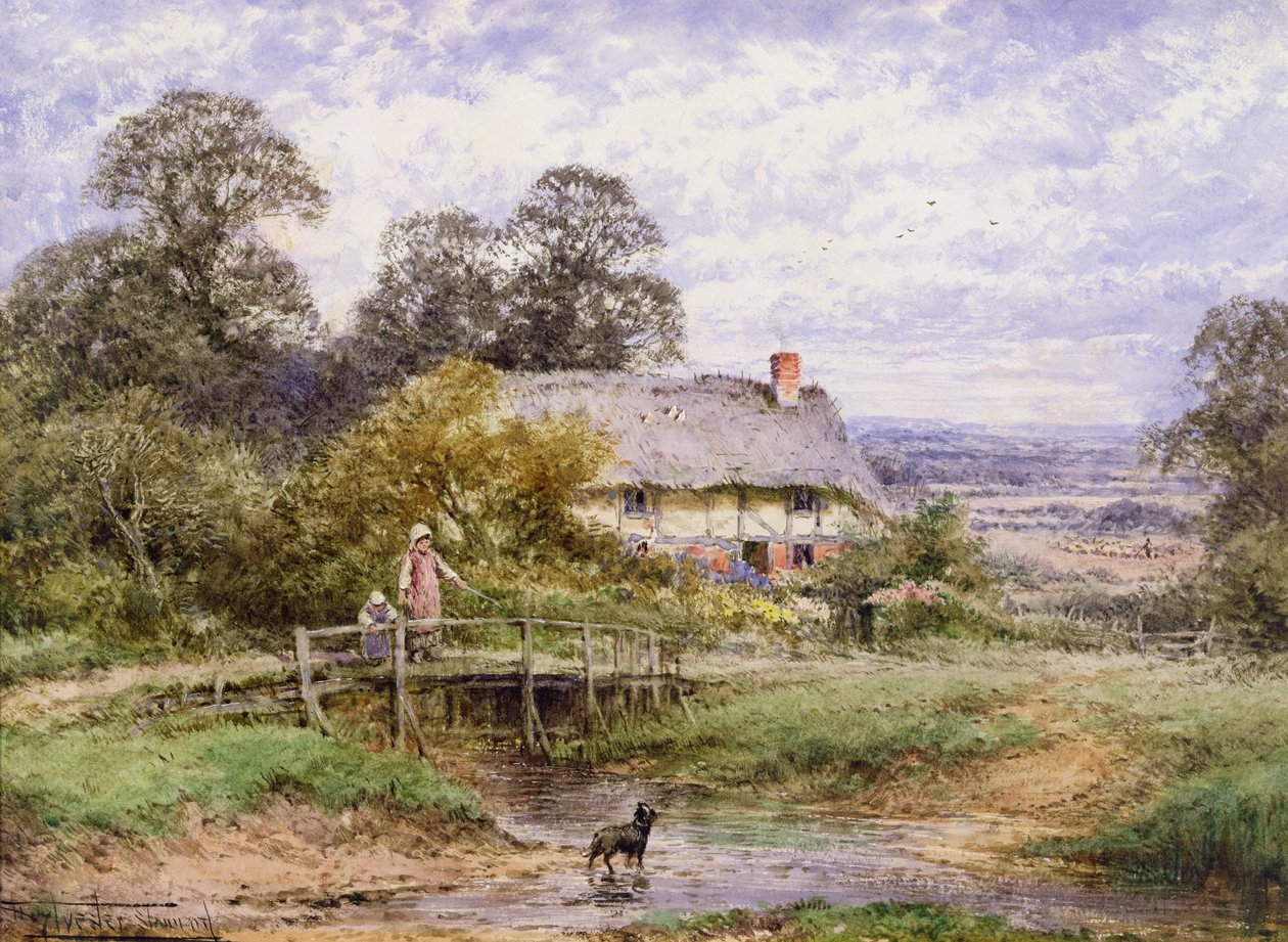 Alma (suluboya) by Henry John Sylvester Stannard