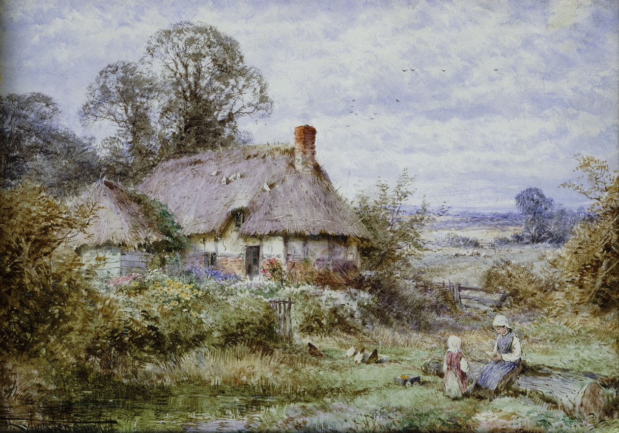 Açık Hava Dersi by Henry John Sylvester Stannard