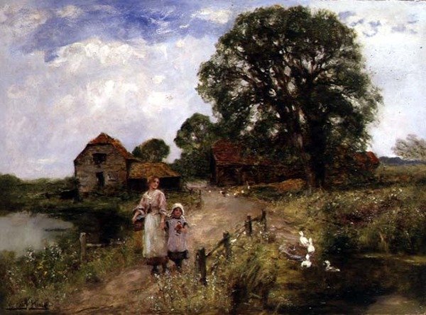 Nehrin Yanındaki Yol by Henry John Yeend King