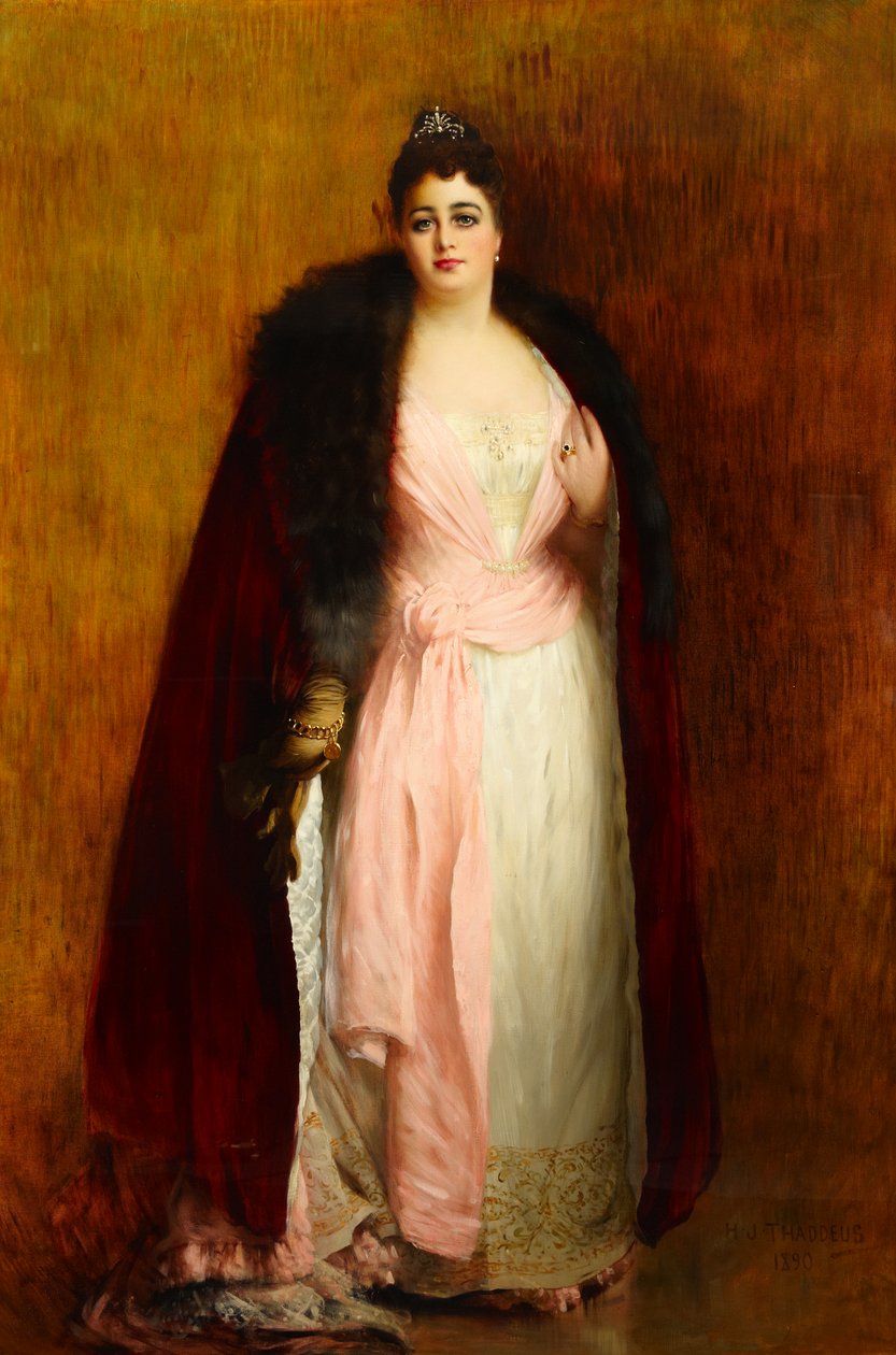Bayan Ada Lewis-Hill (1844-1906) by Henry Jones Thaddeus