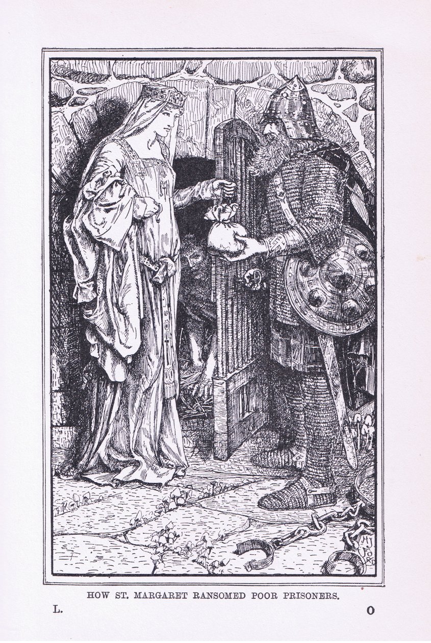 Aziz Margaret zavallı mahkumları nasıl fidye etti, 1912 by Henry Justice Ford