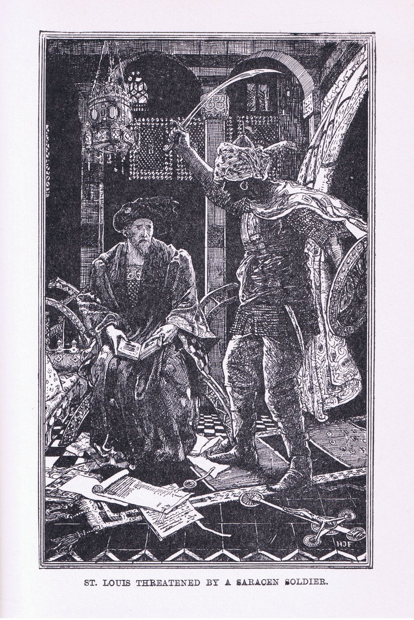 St Louis, saracen askeri tarafından tehdit edildi, 1912 by Henry Justice Ford