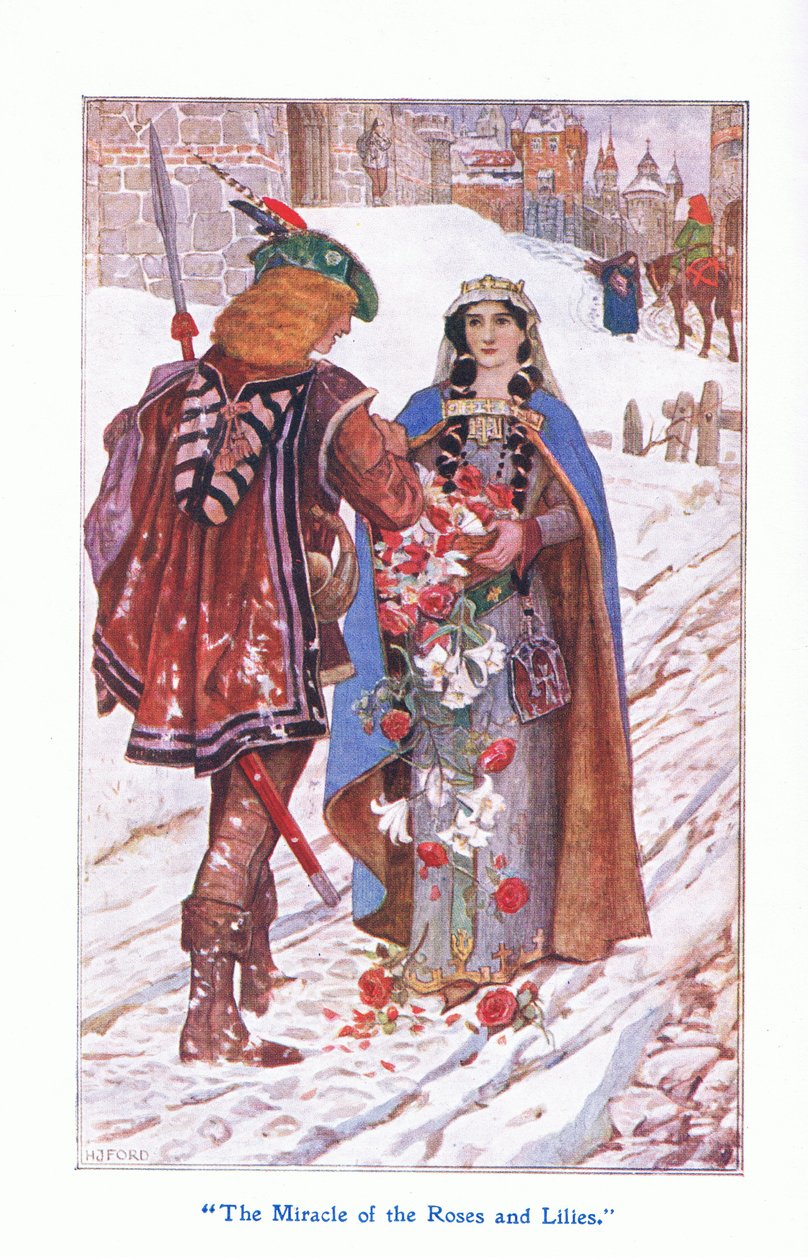 Güller ve Zambaklar Mucizesi, 1912 by Henry Justice Ford