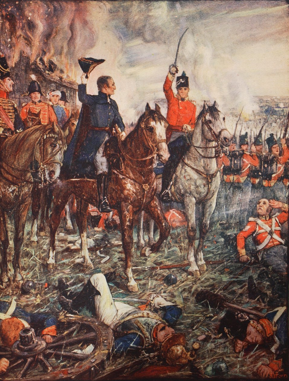 Waterloo, 19:00, 18 Haziran by Henry Justice Ford