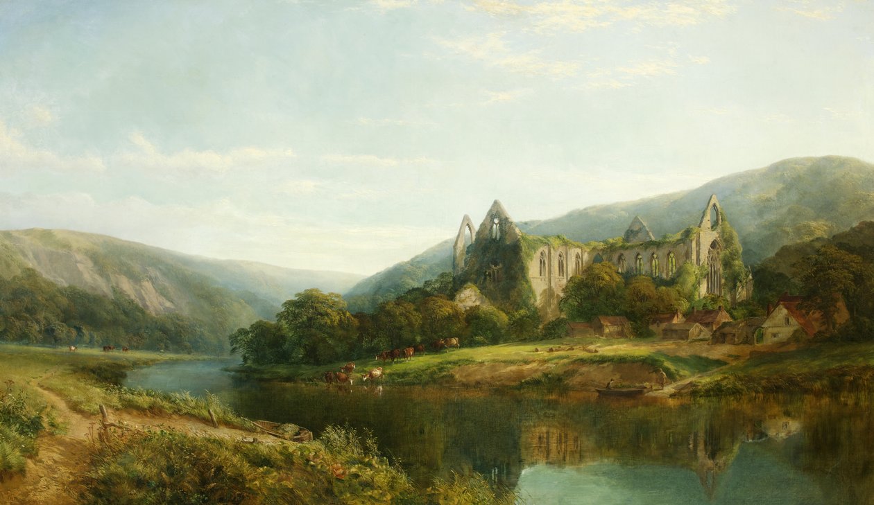 Tintern Manastırı, 1861 by Henry Jutsum