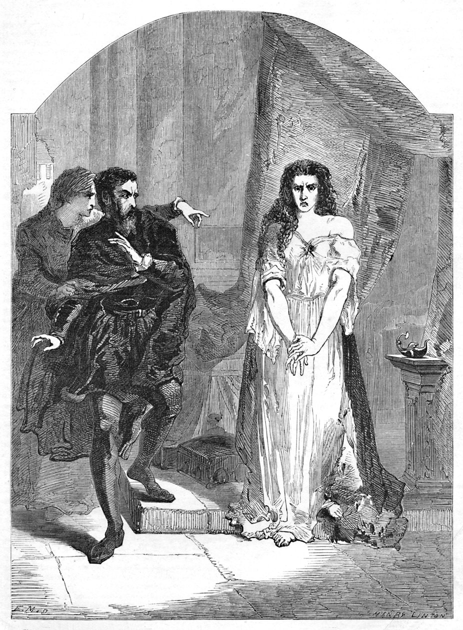 Macbeth Yasası V. Sahne I, c1870 by Henry Linton