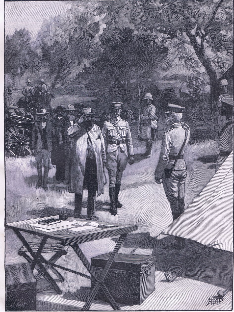 Cronjes teslim oluyor, Cassells İngiltere Tarihinden bir örnek, 1900