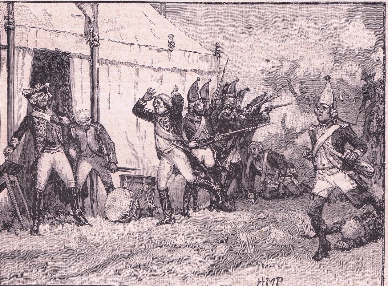Hochkirch AD 1758turk ನಲ್ಲಿ ಫ್ರೆಡೆರಿಕ್‌ಗೆ ಆಶ್ಚರ್ಯ by Henry Marriott Paget