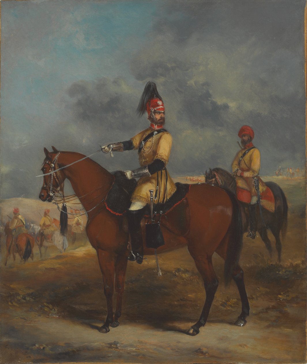 1 Bengal Düzensiz Süvari Bir Subayı by Henry Martens