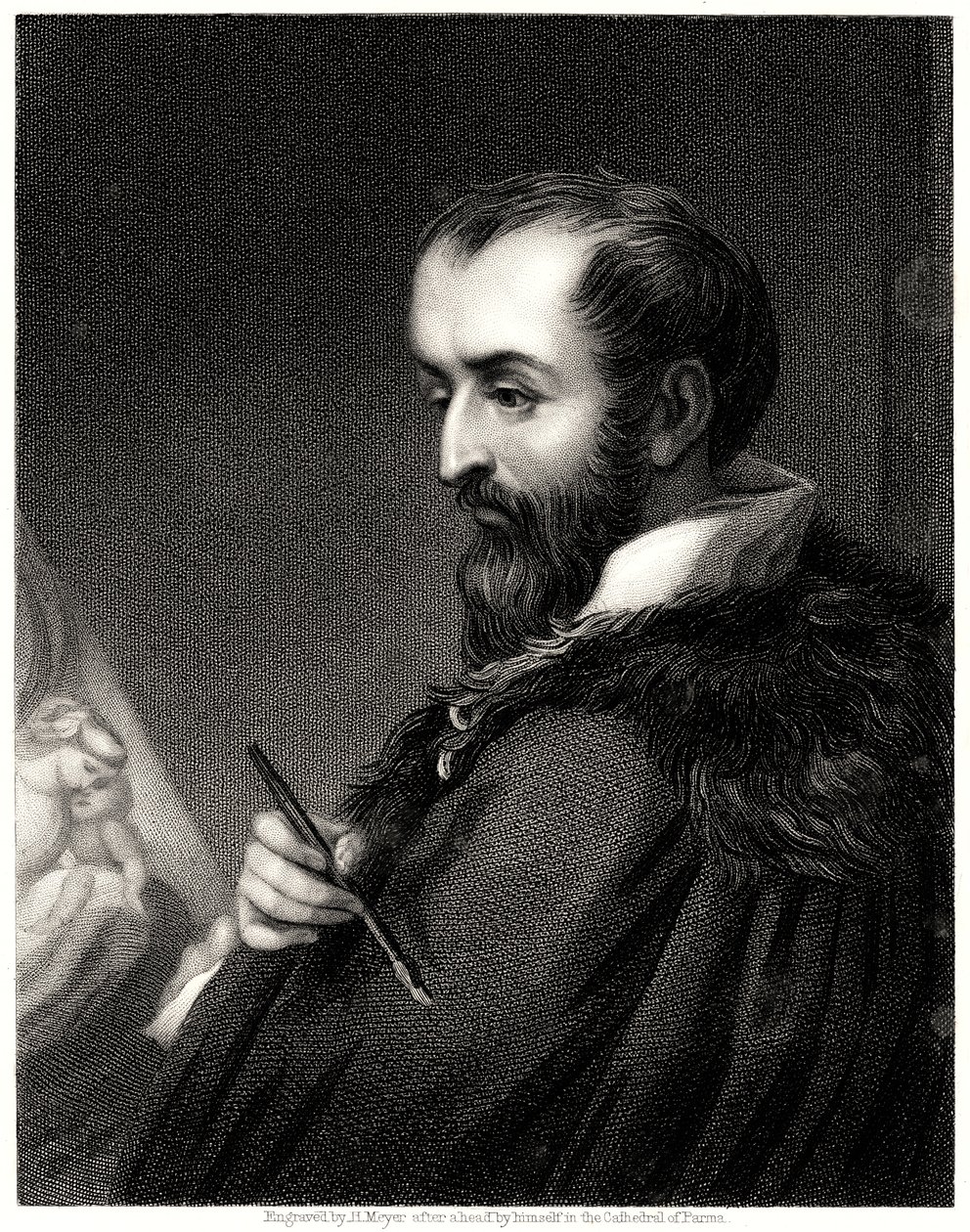 Correggio, 19. yüzyıl by Henry Meyer