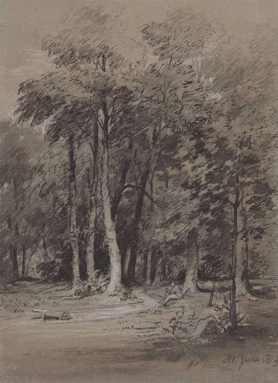 Ormanlık Bir Parkur by Henry Monro