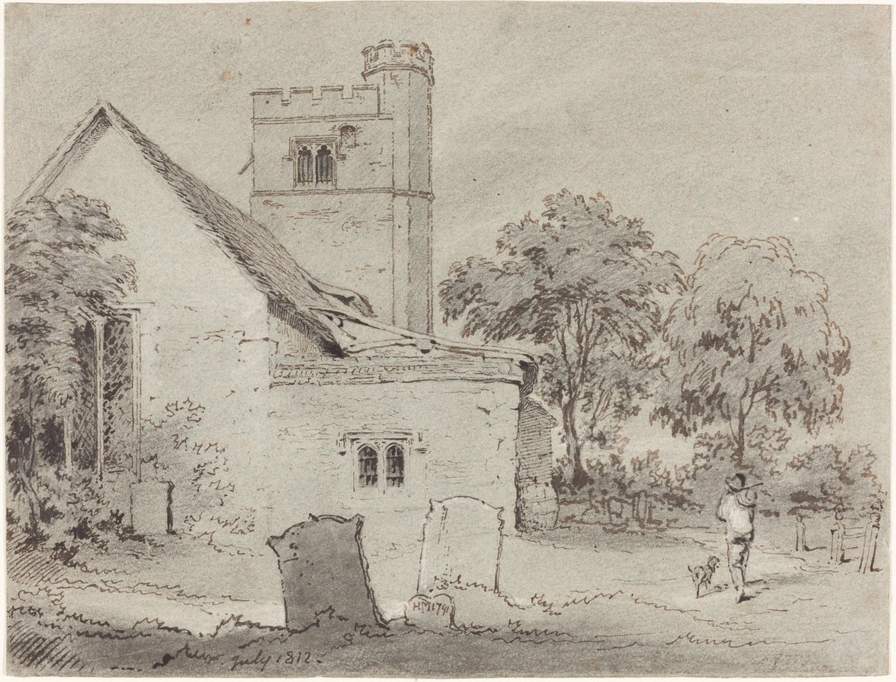Aldenham Kilisesi, Hertfordshire by Henry Monro