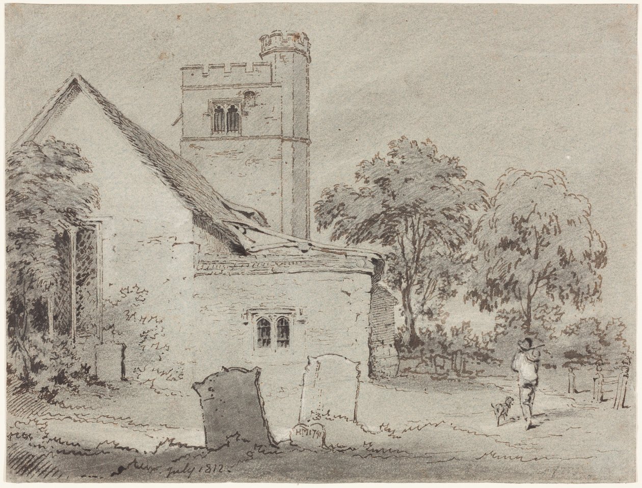 Aldenham Kilisesi, Hertfordshire by Henry Monro
