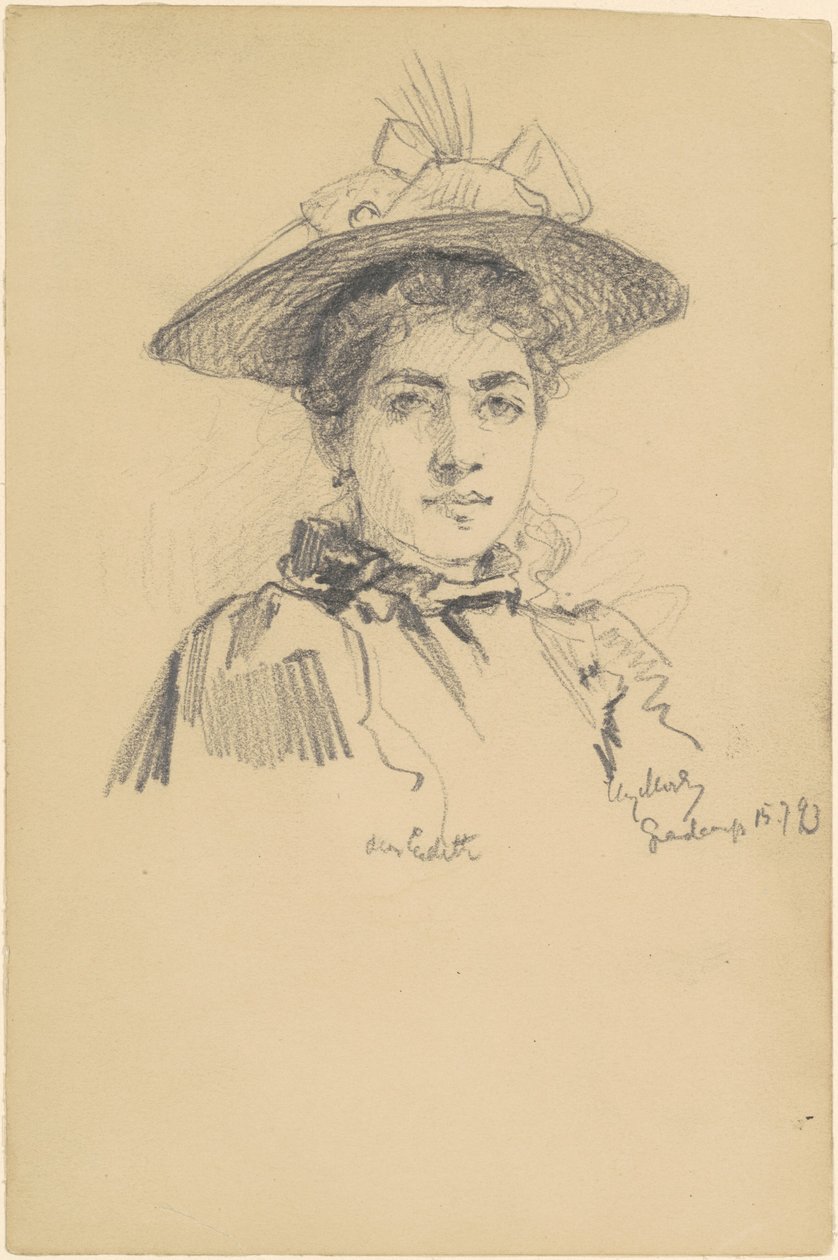 Sevgili Edith by Henry Mosler