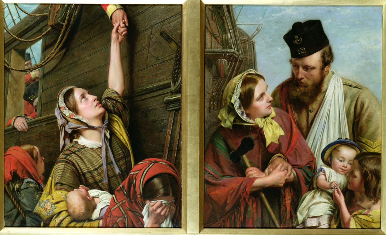 Doğuya doğru Ho! Ağustos 1857 ve Home Again, 1858 (ayrıntılar için 68094 ve 68095