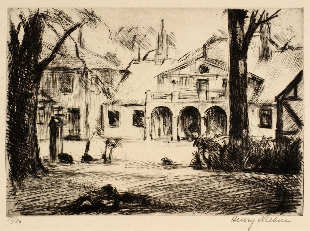 Eski evler by Henry Nielsen