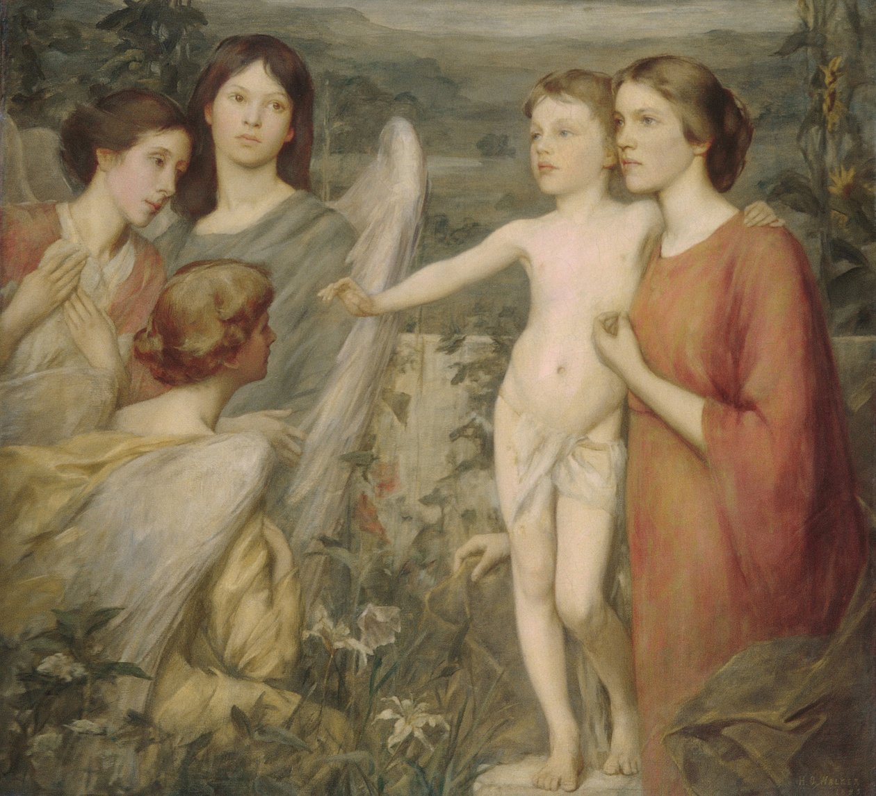 Bir Sabah Görüşü, 1895 by Henry Oliver Walker