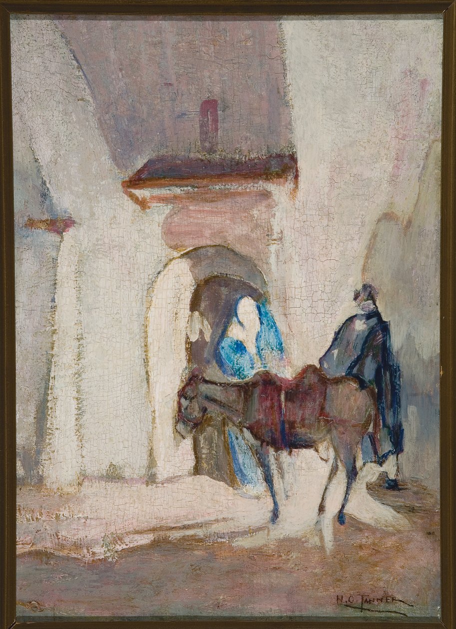 Kudüs'ten uçuş by Henry Ossawa Tanner