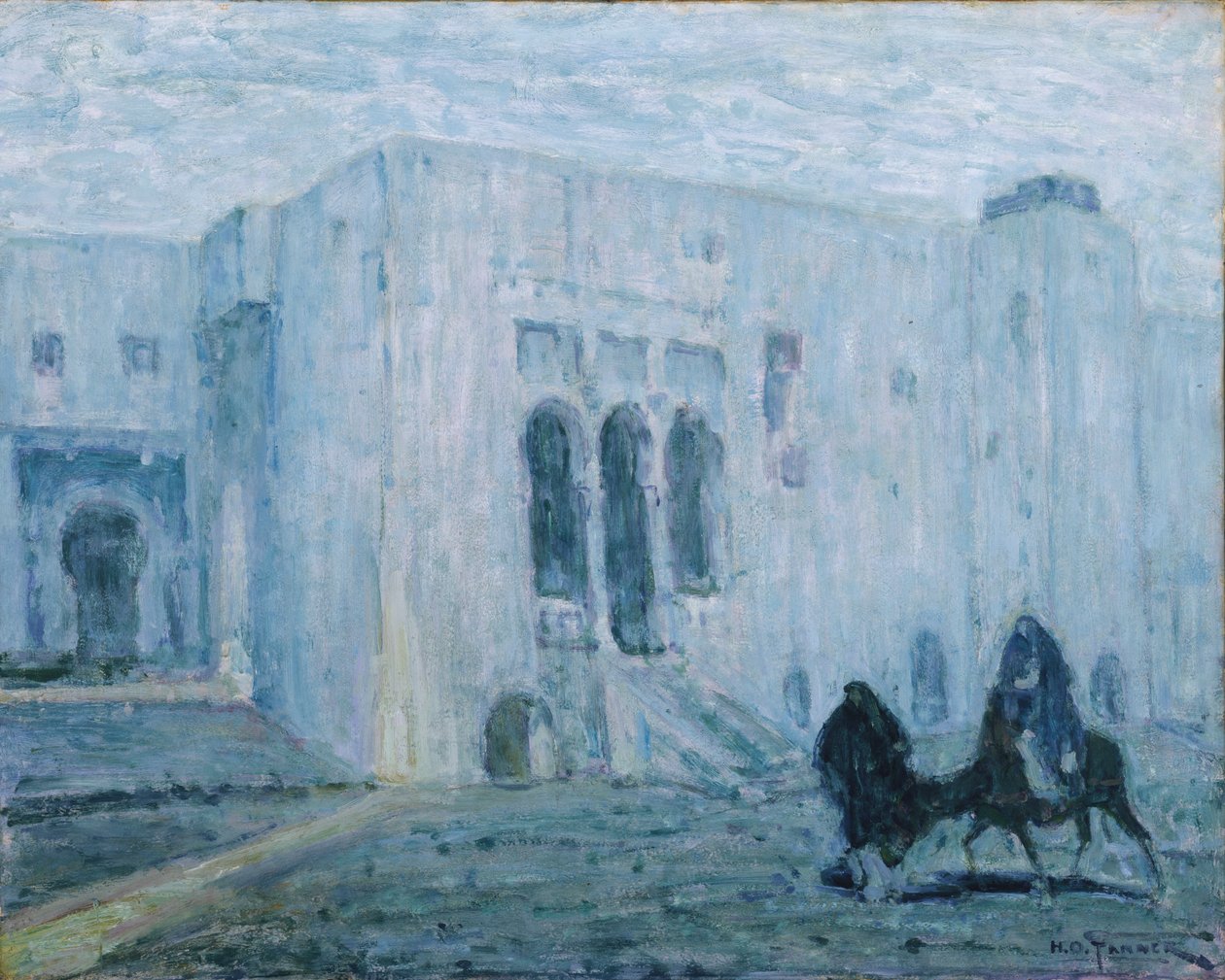 Adalet Sarayı, Tanca, yak. 1912-1913. by Henry Ossawa Tanner