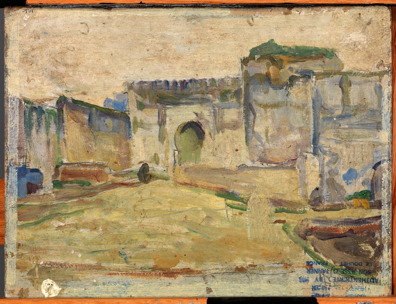 Sokak Sahnesi, Tanca (Mazgallı Mimari) by Henry Ossawa Tanner
