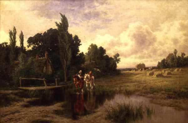 Akıntının Karşısı (tuval üzerine yağlı boya) by Henry Parker
