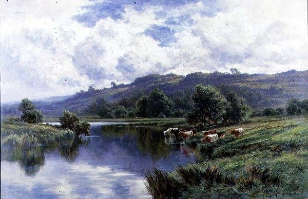 Stratford yakınlarındaki Avon by Henry Parker