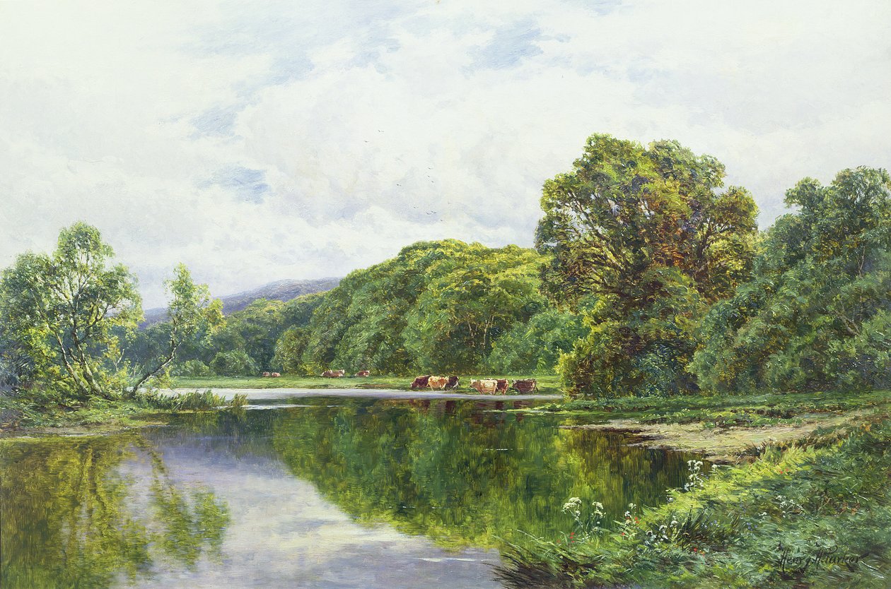 Henley yakınlarındaki Thames by Henry Parker