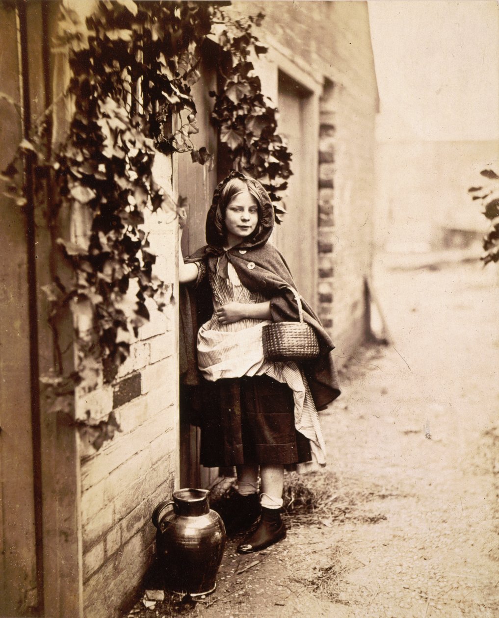Kırmızı Başlıklı Kız by Henry Peach Robinson