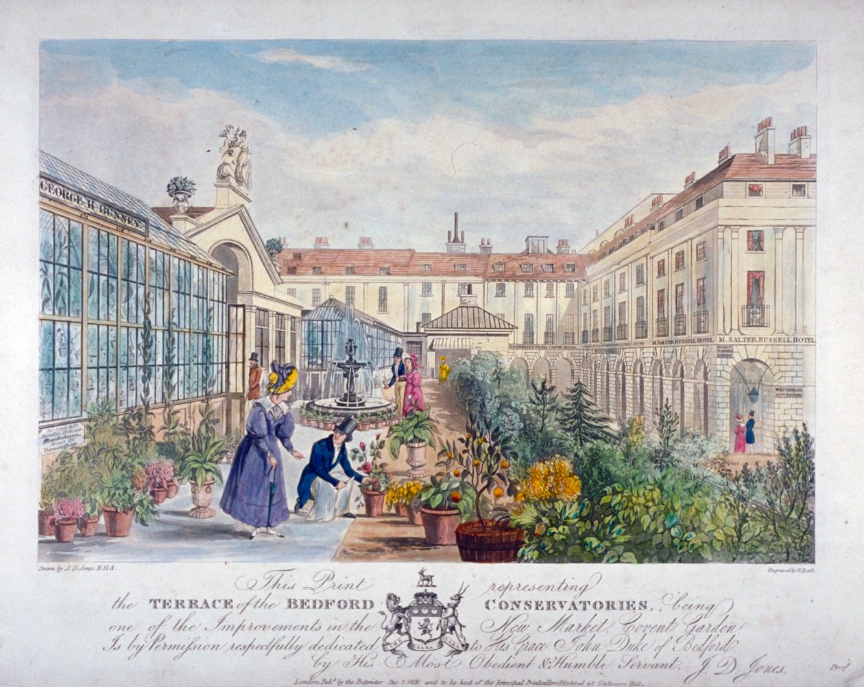Bedford Konservatuarlarının Covent Garden Market
