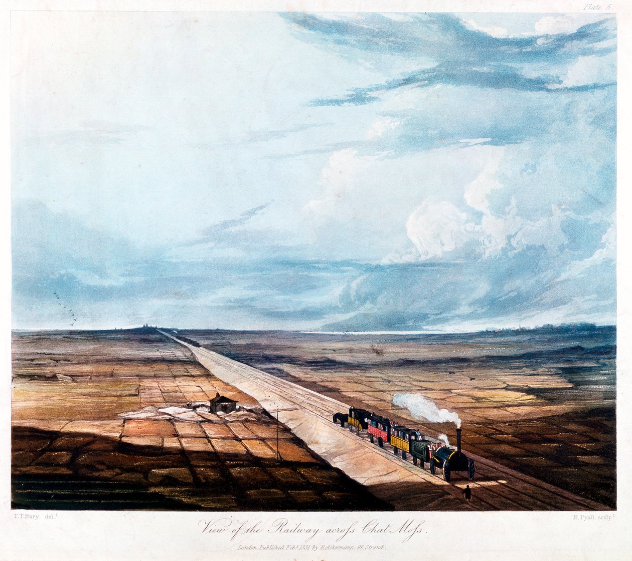 Chat Moss, Lancashire, 1831