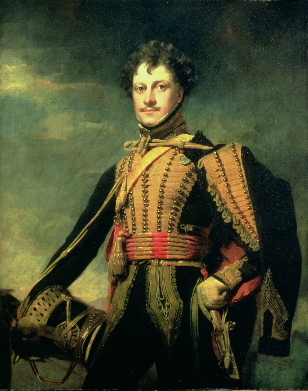 Yarbay Sir John James Fraser Hussar üniformalı by Henry Raeburn