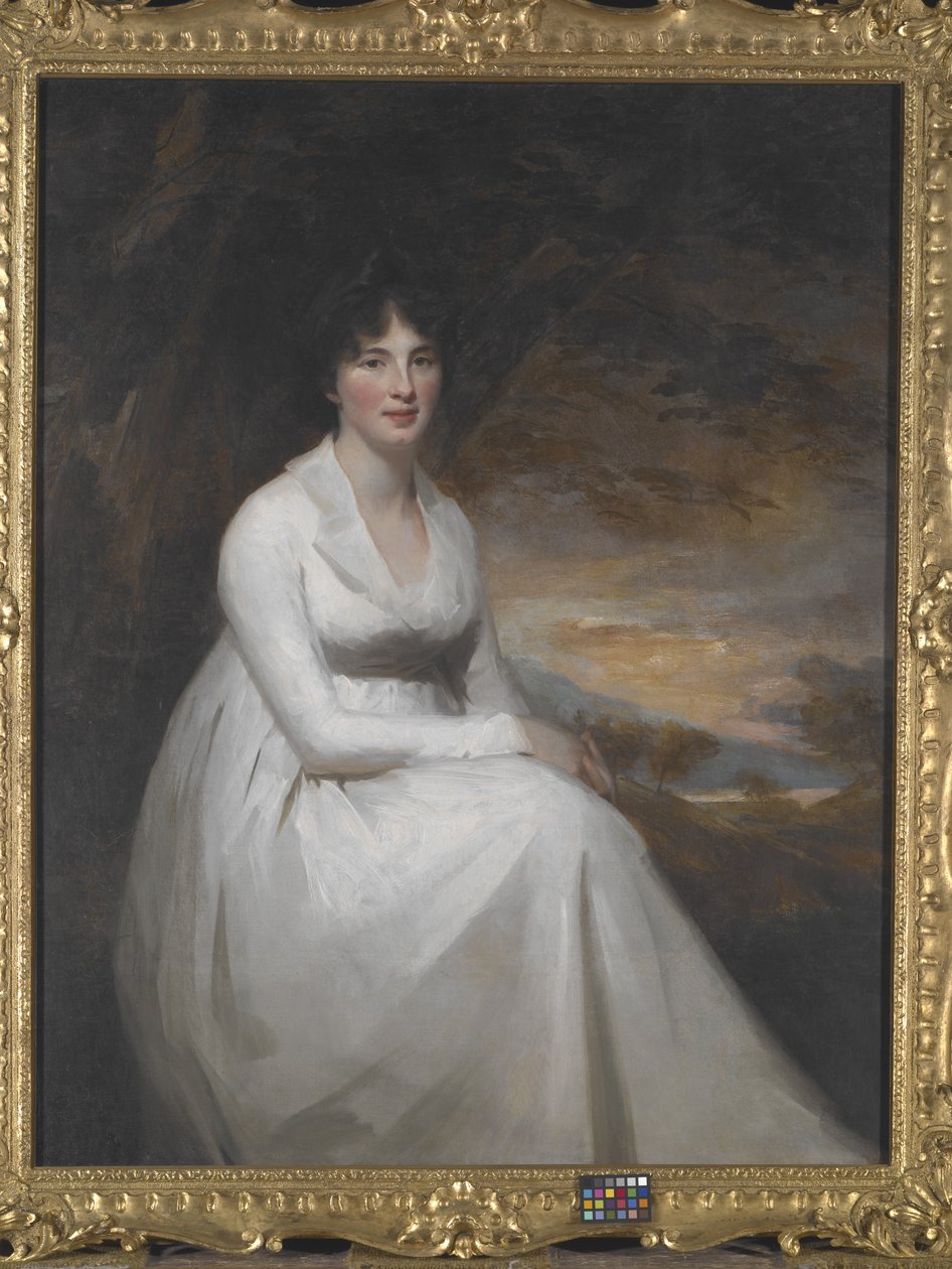 Bayan Macdowall (tuval üzerine yağlıboya) by Henry Raeburn