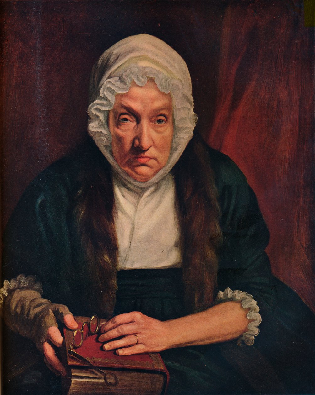 Hon portresi. Bayan Bushell, 17. yüzyıl, 1914 by Henry Raeburn