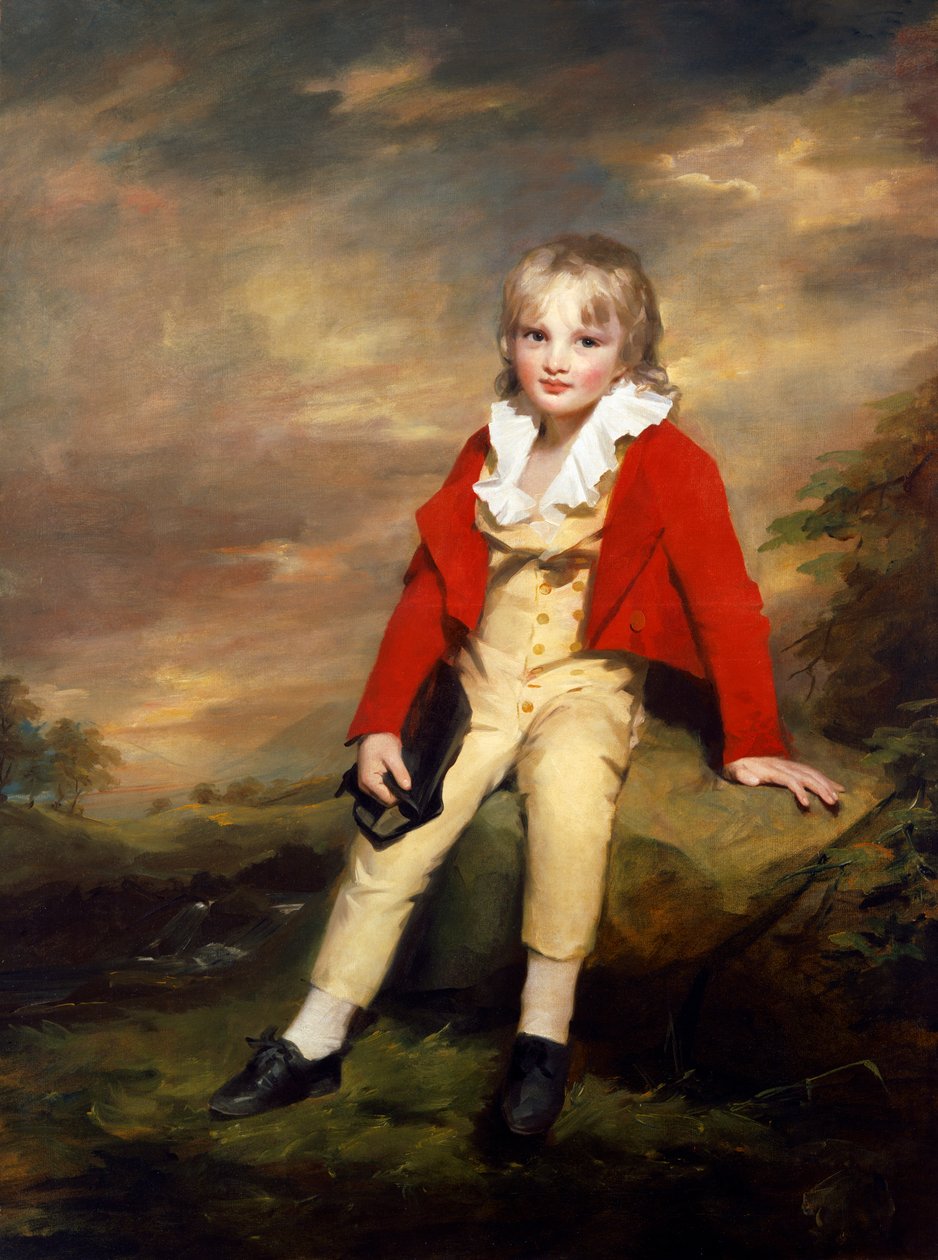 Bir çocuk olarak Sir George Sinclair (tuval üzerine yağlı boya) by Henry Raeburn