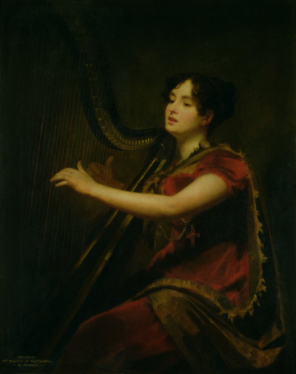 Northampton Markizi, Arp Çalmak, 1820 dolayları by Henry Raeburn