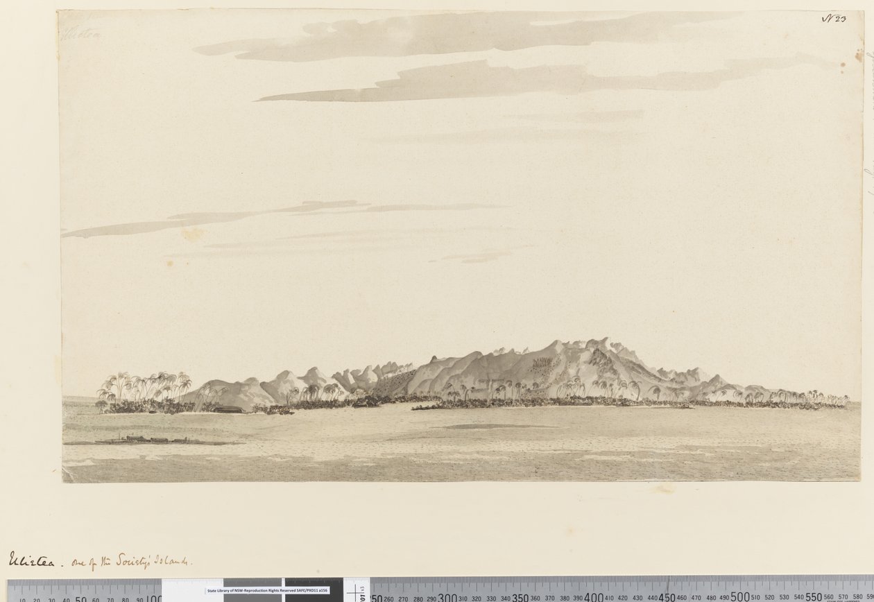 Sayfa 23 Ulietea, on the Society Islands, 1768-75 (wc) by Henry Roberts