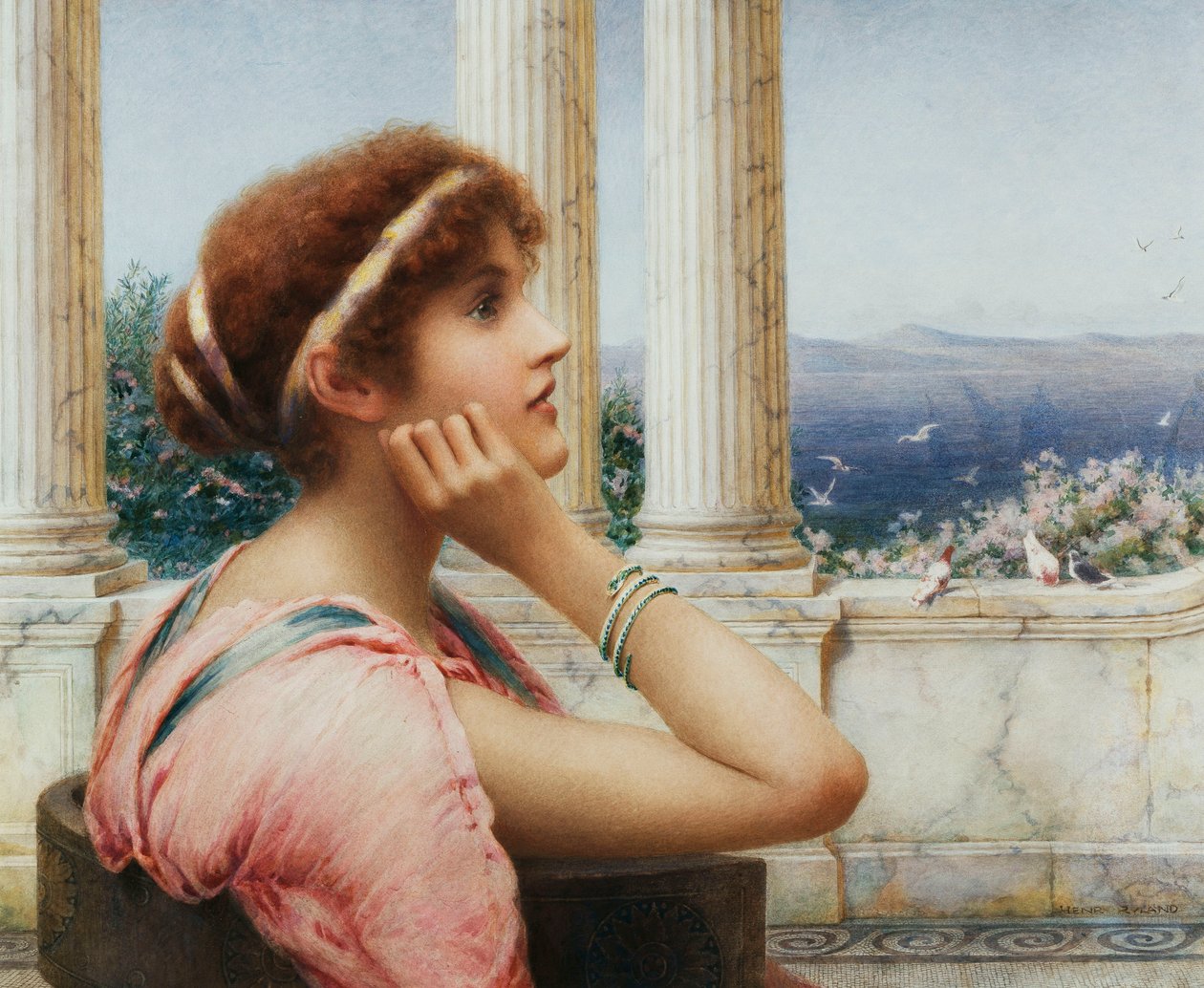 Klasik Bir Güzellik, by Henry Ryland