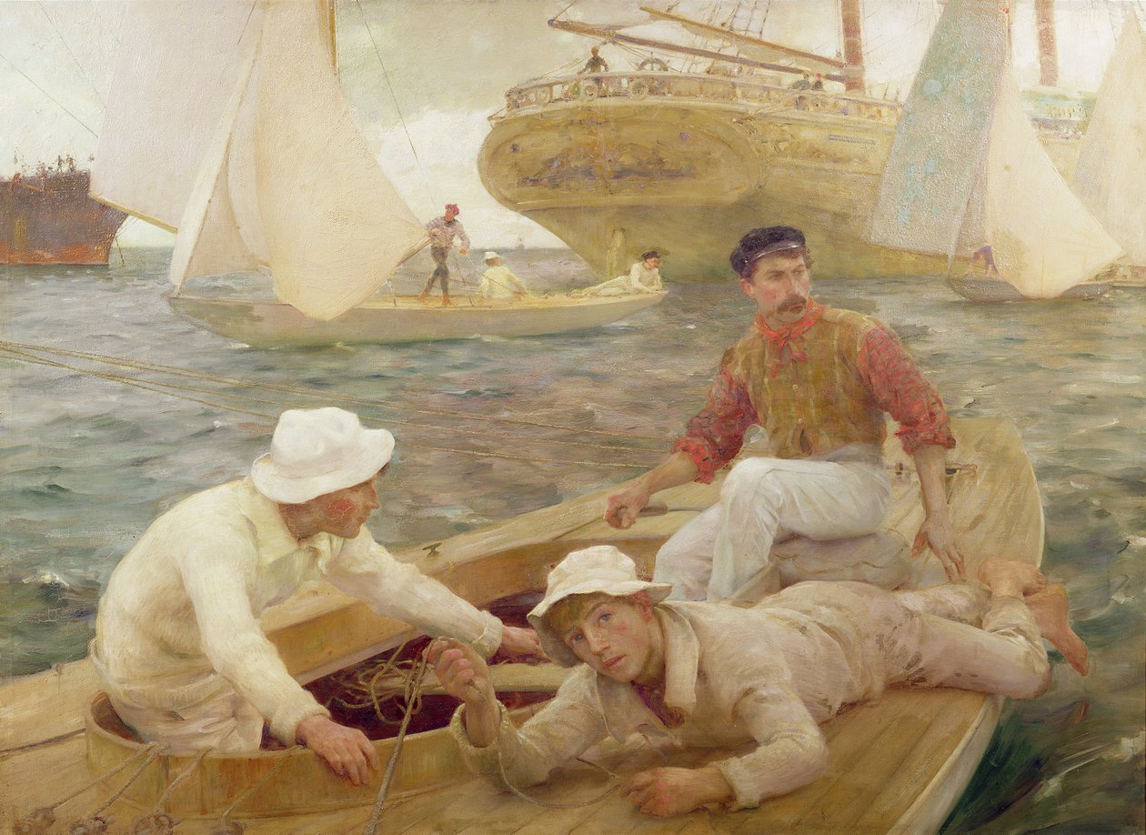 Eve Koş, 1902 by Henry Scott Tuke