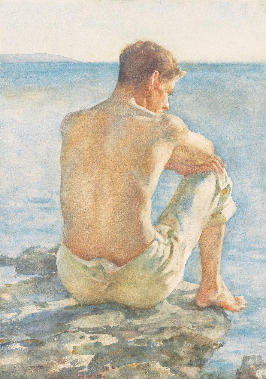 denizi izlemek by Henry Scott Tuke