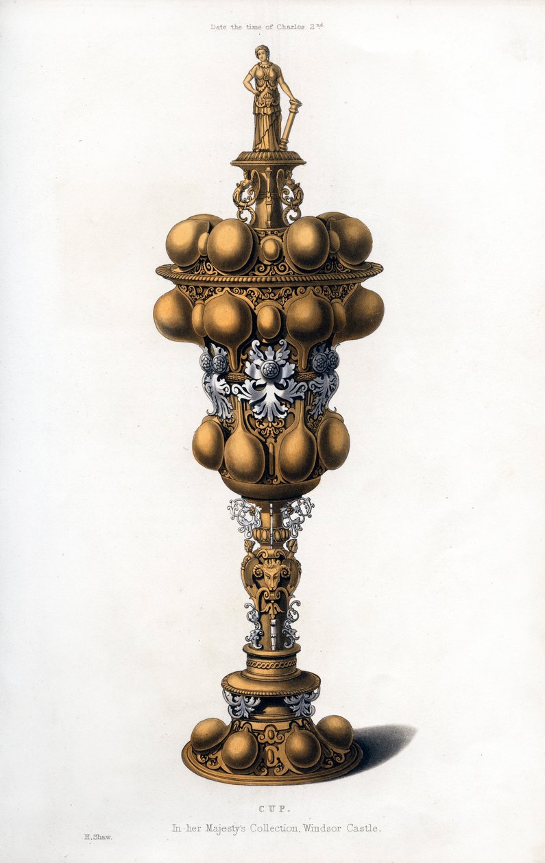 Kupa, 17. yüzyılın başları, 1843. by Henry Shaw