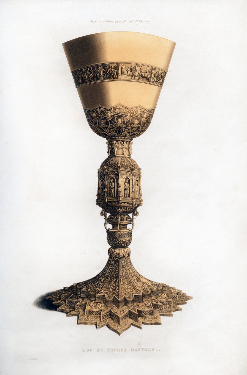 Kupa, 15. yüzyılın sonu, 1843. by Henry Shaw