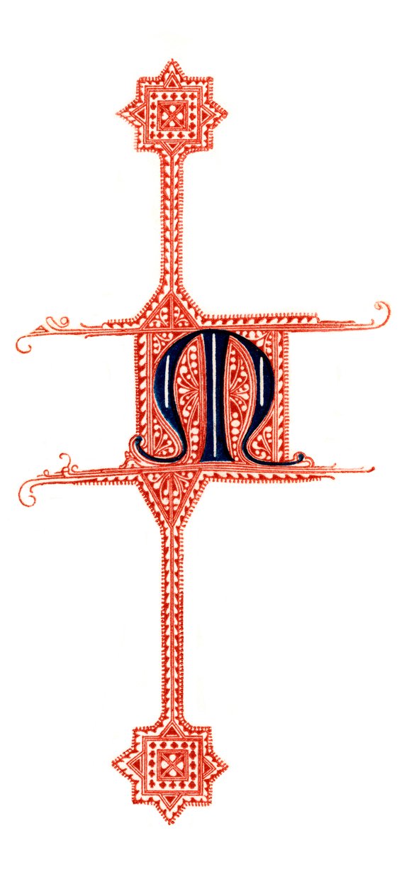 İlk harf M, 1843. by Henry Shaw