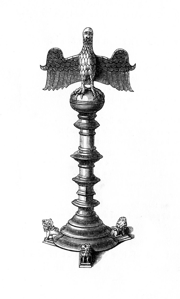 Kürsü, c15. yüzyıl, 1843. by Henry Shaw