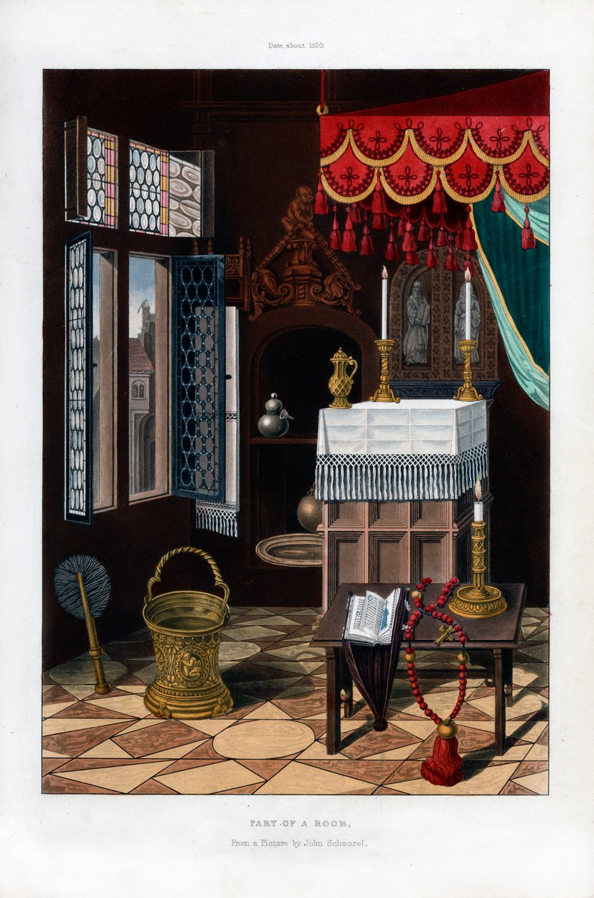 Dini mutfak eşyaları, c1520, 1843. by Henry Shaw