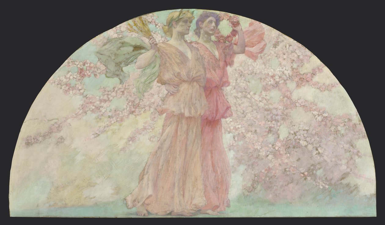 Ceres ve Proserpine Yeniden Bir Araya Geldi by Henry Siddons Mowbray