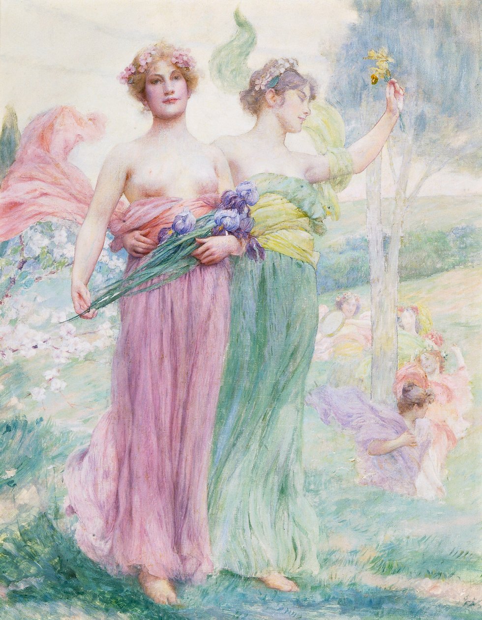 Floral, c.1895-97 by Henry Siddons Mowbray