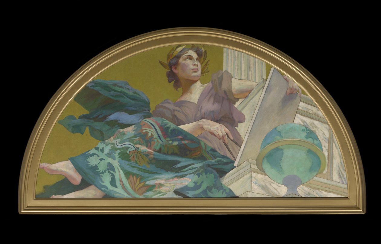 Astronomi İlhamı, 1893 by Henry Siddons Mowbray