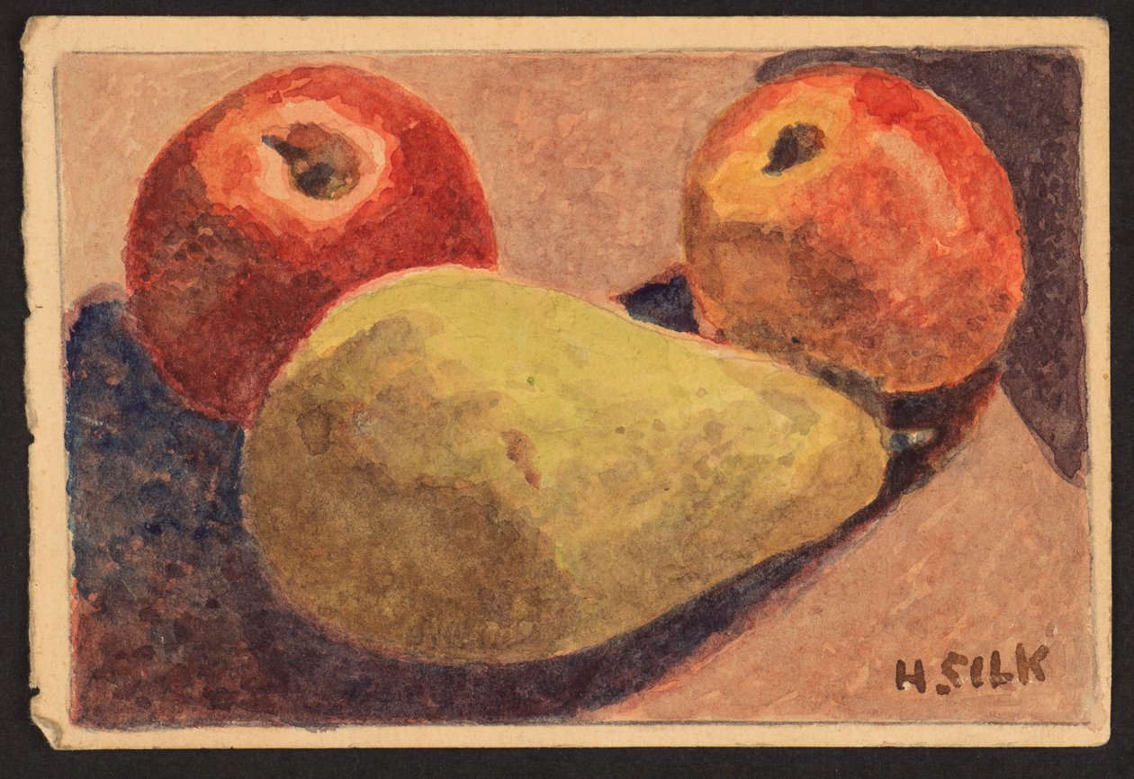 Elmalar ve armutlar, c.1930 by Henry Silk