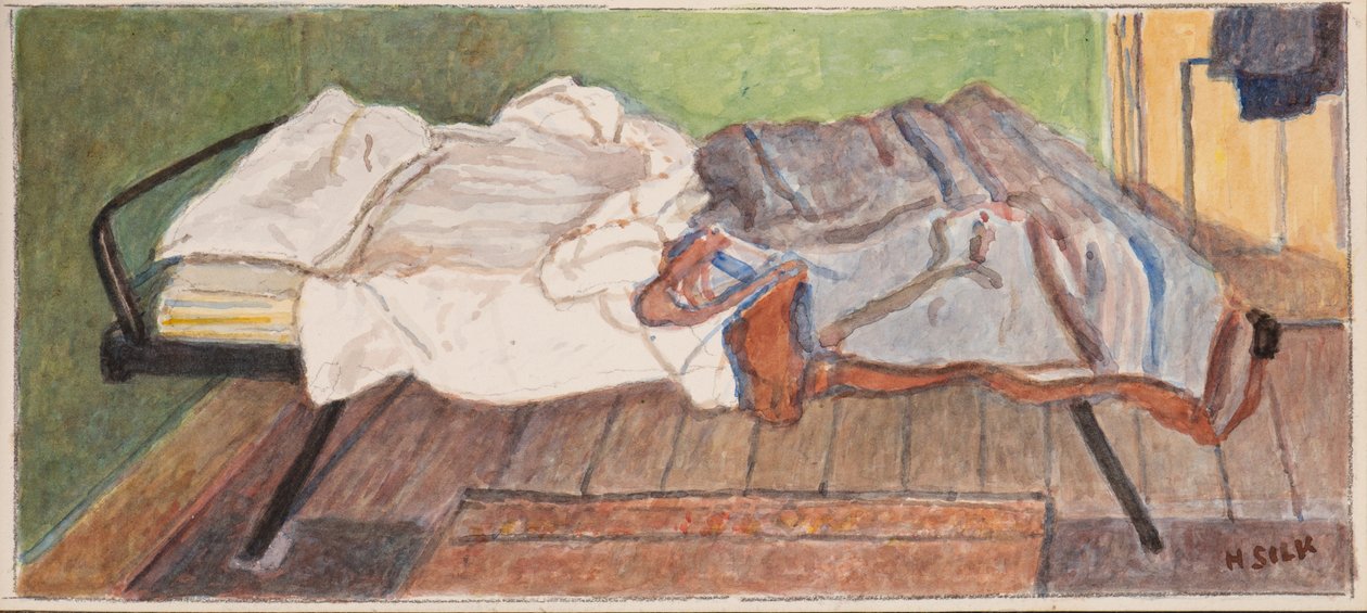 Kamp yatağı, 1930 dolayları by Henry Silk